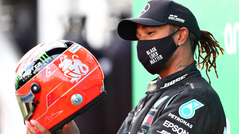 Lewis Hamilton i-a egalat recordul lui Michael Schumacher, la Eifel Grand Prix, cu cea de-a 91-a victorie